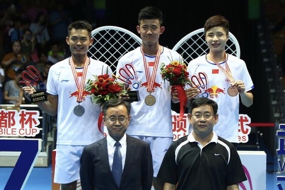 关于法国羽毛球队强势中国羽毛球队，谌龙惊艳世界的信息